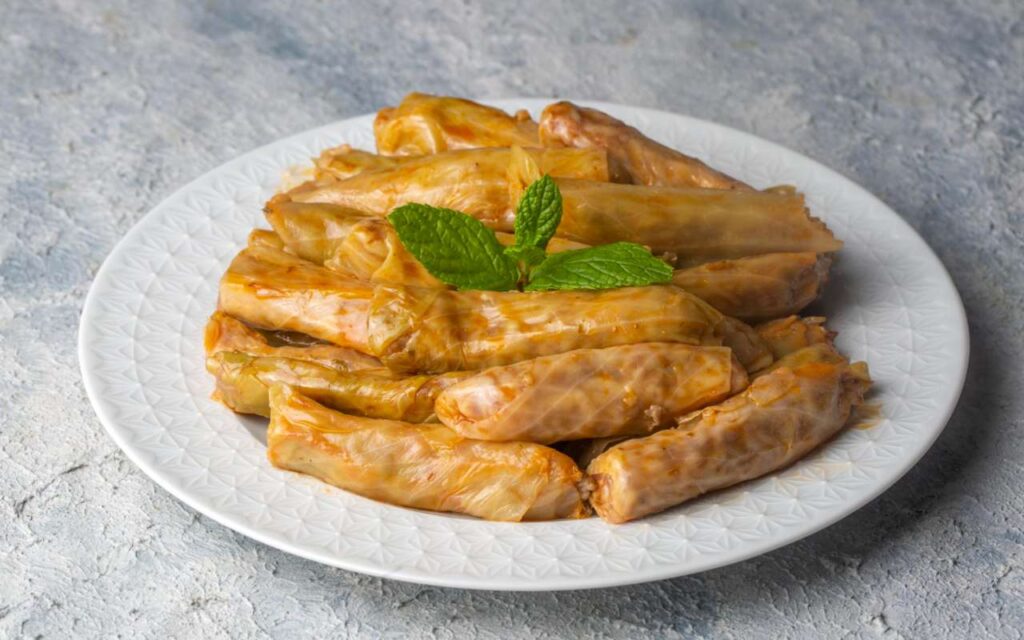Sarma on plate
