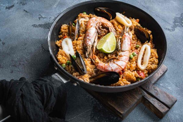 Easy Seafood Paella Recipe | Loza NYC